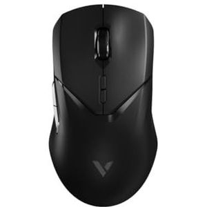 Rapoo VT9PRO 2,4 GHz draadloze gamingmuis met 26000 DPI optische sensor 50G 650 IPS versnelling tot 160 uur batterijduur PC/Mac zwart