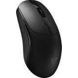 Draadloze Gaming Muis - Zwart - Kunststof - 26.000 DPI