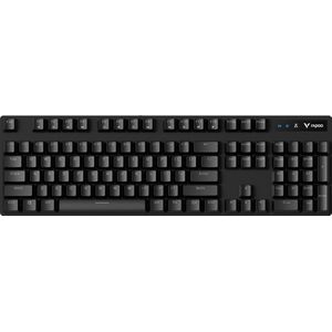 Rapoo - V500PRO - Toetsenbord - Zwart - Draadloos en Bedraad