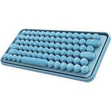 Rapoo Ralemo Pre 5 toetsenbord USB + RF Wireless + Bluetooth QWERTY Duits Blauw