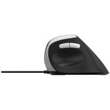 EV200 - Verticale Muis - Ergonomisch - Zwart - USB