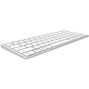 Rapoo E9600M toetsenbord RF-draadloos + Bluetooth QWERTY Duits Wit