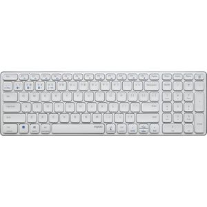Rapoo Multimode draadloos blade keyboard E9700M 3.0 wit