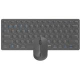 Rapoo 9600M - Toetsenbord - Grijs - Draadloos - Bedraad