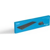 Rapoo 9800M Draadloze Multimode Blade Combo - Donkergrijs - Aluminium