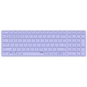 Rapoo - E9700M - Toetsenbord - Paars - Draadloos en Bedraad