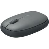 Rapoo M660 Silent Draadloze muis, draadloos, 1300 dpi, sensor, 9 maanden batterijduur, stil, ergonomische toetsen voor rechtshandigen, pc en Mac, donkergrijs