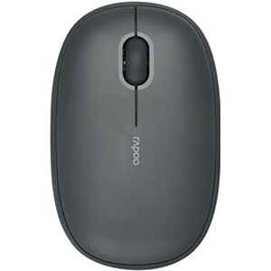 Rapoo M660 Silent grijs draadloze Multi-Mode- muis Ambidextrous RF-draadloos + Bluetooth Optisch 1300 DPI