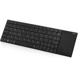 Rapoo - E2710 - Draadloos Toetsenbord - Zwart - Met Touchpad