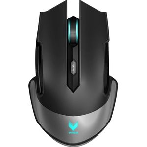 Rapoo V310 PC gaming muis USB Type-A Laser 8200 DPI Rechtshandig - Zwart