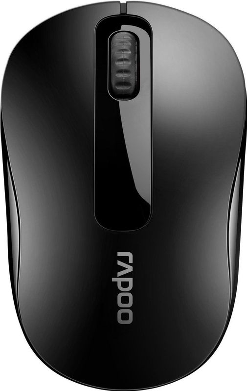 Rapoo ""M10 Plus"" 2.4 GHz draadloze optische muis, Zwart