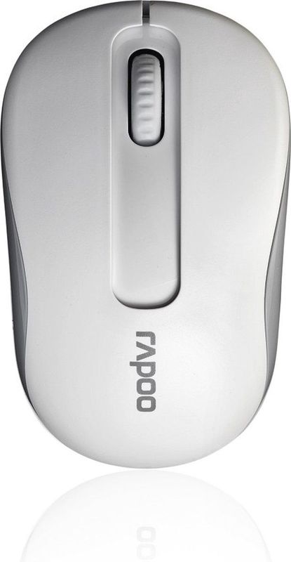 Rapoo M10 Plus - Draadloze Muis - Wit - Optische Bewegingsdetectie