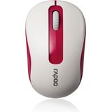 Rapoo M10 Plus - Draadloze Muis - Rood - Optische Sensor 1000 DPI