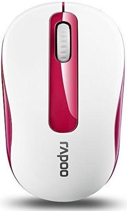Rapoo M10 Plus - Draadloze Muis - Rood - Optische Sensor 1000 DPI