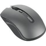 Rapoo 7200M - Muis - Grijs - Draadloos en Bluetooth