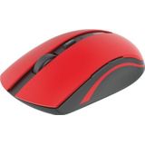 Rapoo - 7200M - Draadloze Laser Muis - Rood - Multi-mode