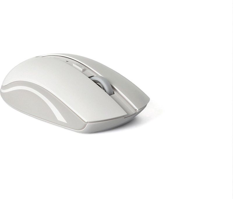 Rapoo - 7200M WH - Draadloze Muis - Wit - Ergonomisch Ontwerp