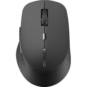 Rapoo M300 - Draadloze Multi-Mode Silent Muis - Grijs - Met Stille Toetsen