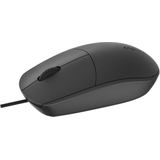 Rapoo - N100 - Optische Muis - Zwart - USB-kabel 1,2 m