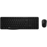 Rapoo X1800S toetsenbord Inclusief muis RF Draadloos QWERTZ Duits Zwart