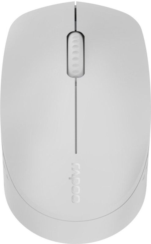 Rapoo - M100 Silent - Draadloze Muis - Lichtgrijs - 1300 DPI