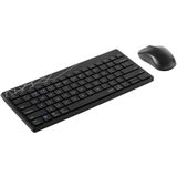 Rapoo - 8000M - Draadloze Combo Set - Toetsenbord Zwart - Multi-mode