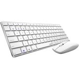 Rapoo - 9300M - Toetsenbord - Wit - Aluminium - Bluetooth 4.0