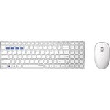 Rapoo - 9300M - Toetsenbord - Wit - Aluminium - Bluetooth 4.0