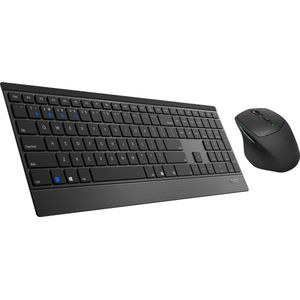 Rapoo - 9500M - Multi-mode Wireless Combo Set - Zwart - Aluminium Behuizing