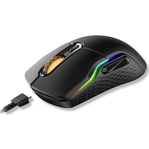 Rapoo VPRO VT200 IR gamingmuis met programmeerbare toetsen, 6200 DPI multi-color, zwart