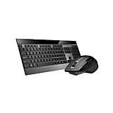 Rapoo 9900m toetsenbord Inclusief muis QWERTZ Zwart