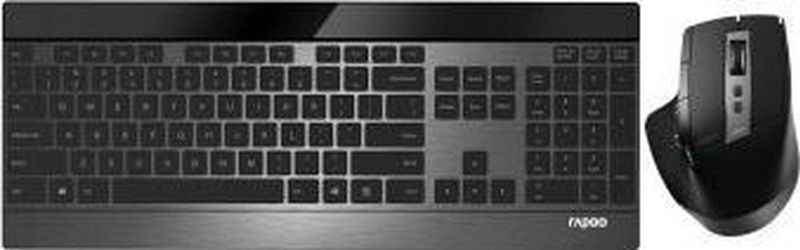 Rapoo 9900M Draadloze Combo Set - Toetsenbord + Muis - Zwart