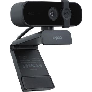 Webcam XW2K Full HD 2K, zwart