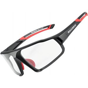 ROCKBROS Sportbril Fotochrome Zonnebril Fietsbril met UV400 Bescherming Fietsbril voor Buitenactiviteiten zoals Fietsen Autorijden Klimmen Vissen Golfen Unisex