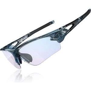 ROCKBROS Zonnebril - Fietsbril - Fotochromatisch UV-Bescherming - Anti-blauw Licht Voor Sport, Fietsen en Lezen Voor de Computer - Unisex