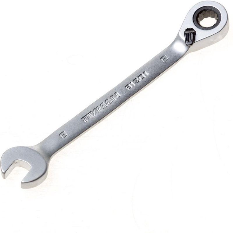 Fixman - Ratelsleutel - 8mm - Met Ratelfunctie - Afname Per 1 Stuk