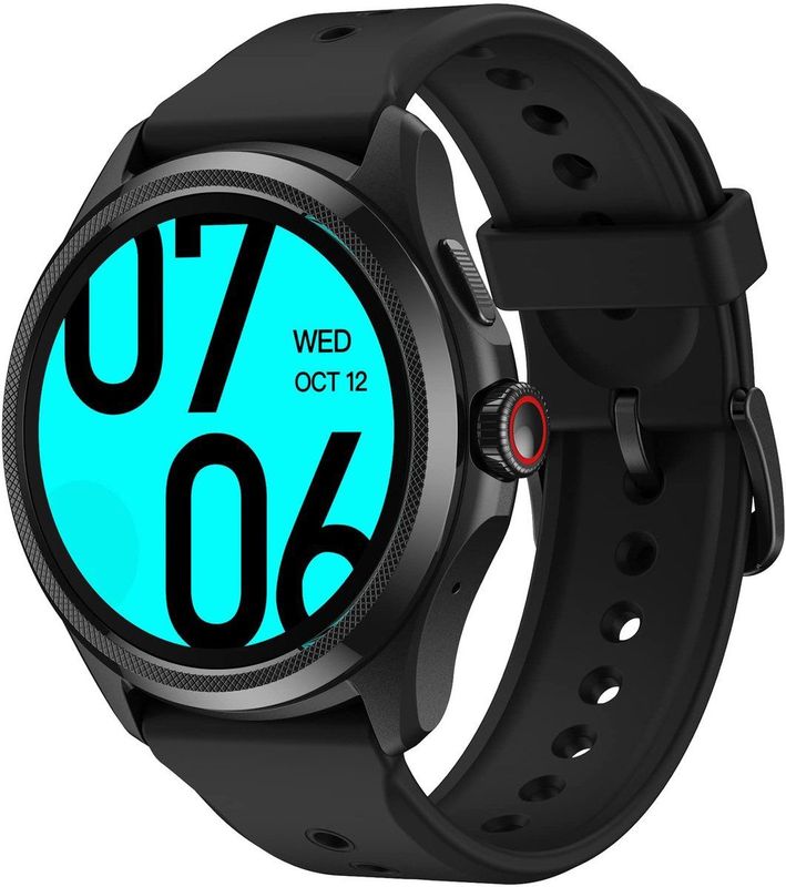 Ticwatch - Pro 5 - Smartwatch - Zwart - Snapdragon W5+ Gen 1 - 80 Uur Batterij