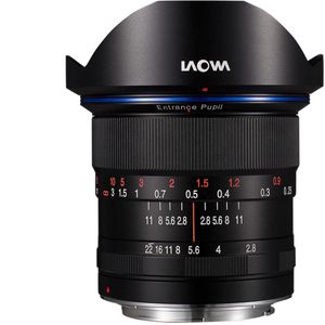 Laowa - 12mm F/2.8 Zero-D - Camera Lens - Zwart - Canon EF