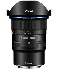 Laowa 12 mm F 2.8 zero-d Sony FE systeemcamera/SLR Wide Lens Black - cameralens (systeemcamera/SLR, Wide Lens, 16/10, 22-2.8, handmatig, Sony en)