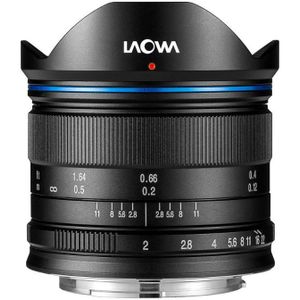 Laowa 7.5mm F2 Standard Micro 4/3 Zwart