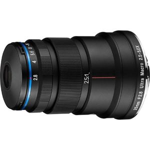 Venus Optic Laowa 25mm f/2.8 2,5-5x UltraMacro Sony FE (Sony E, Volledig formaat), Objectief, Zwart