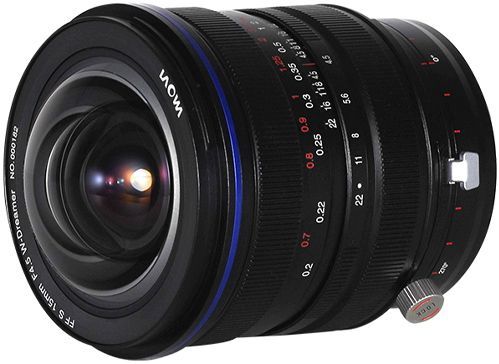 Venus Optics - Laowa 15mm f/4.5 Zero-D Shift - Objectief - Zwart