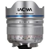 Laowa 9mm f/5.6 FF RL Leica M-mount objectief Zilver