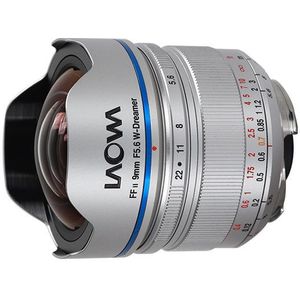 Laowa - 9mm 1:5.6 FF RL - Objectief - Zilver - Handmatige scherpstelling