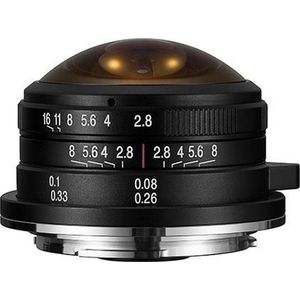 Venus Optic - 4mm f/2.8 Fisheye - Zwart - Sony E