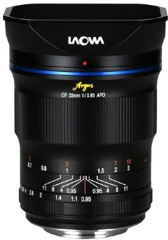 Venus Optic - Argus 33 mm F/0.95 CF APO - Objectief - Zwart