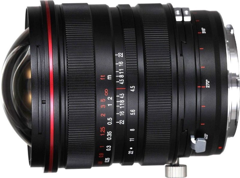 Laowa - 15mm 1:4.5R Zero-D Shift - Objectief - Zwart