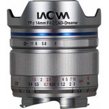 Laowa - 14mm 1:4 FF RL Zero-D - Objectief - Zilver - Handmatige Scherpstelling