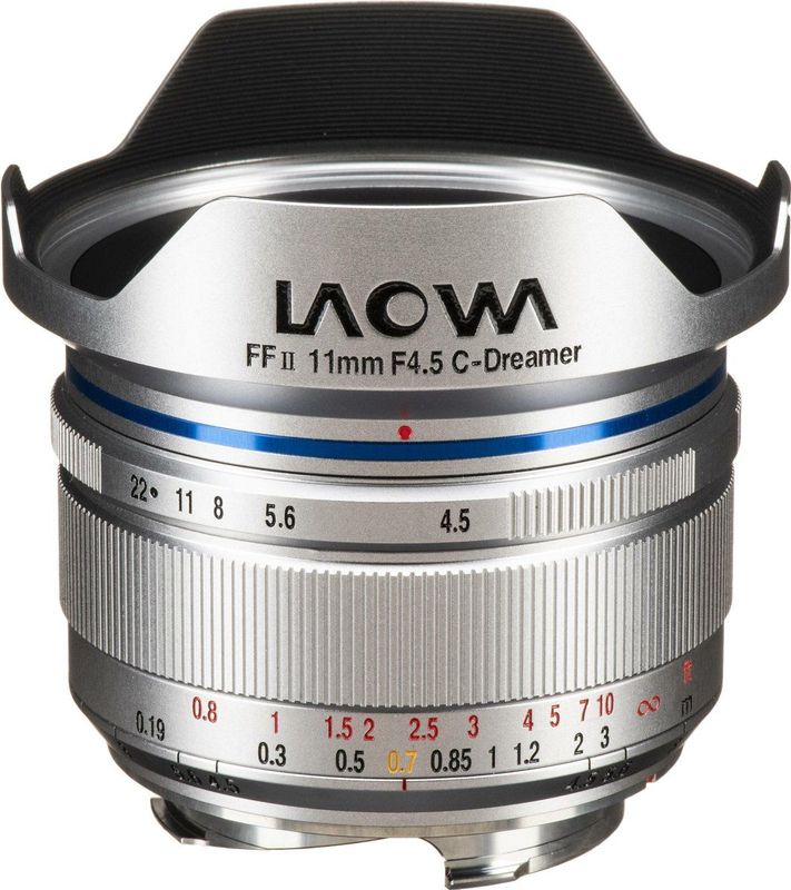Venus Optics - Laowa 11mm f/4.5 FF RL - Objectief - Zilver - Handmatige Scherpstelling