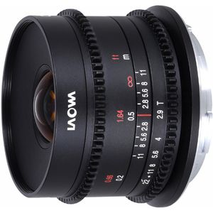 Laowa - 9mm T2.9 ZERO-D Cine Lens - Canon RF - Ultra-groothoeklens